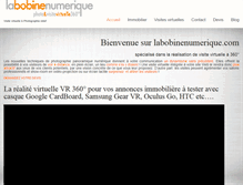 Tablet Screenshot of labobinenumerique.com